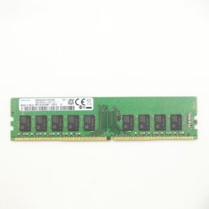 Samsung 16GB DDR4 2400MHz ECC UDIMM Desktop RAM - PC4-19200 288-Pin 1.2V - M391A2K43BB1-CRCO - 2Rx8 Dual Rank Unbuffered ECC Memory for Workstations & Servers