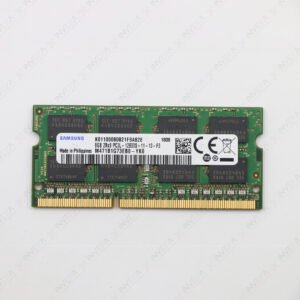 Samsung 8GB DDR3L 1600MHz Laptop RAM - PC3L-12800S 204-Pin SODIMM 1.35V - M471B1G73EB0-YK0 - 2Rx8 Dual Rank CL11 Non-ECC Unbuffered - for Lenovo ThinkPad, Dell, HP & ASUS Laptops