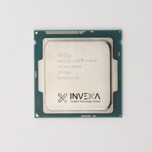 Intel Core i7-4770 4th Generation Desktop Processor - 4 Cores 3.40 GHz (3.90 GHz Turbo) LGA 1150 - 8MB Smart Cache 84W - SR149 with Intel HD Graphics 4600