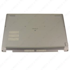 Dell OEM Latitude 5420 Bottom Base Cover Assembly - 063DTN / 63DTN / AP30K000C01 - Silver D-Cover with Smart Card Reader Cutout - Replacement Lower Chassis Housing